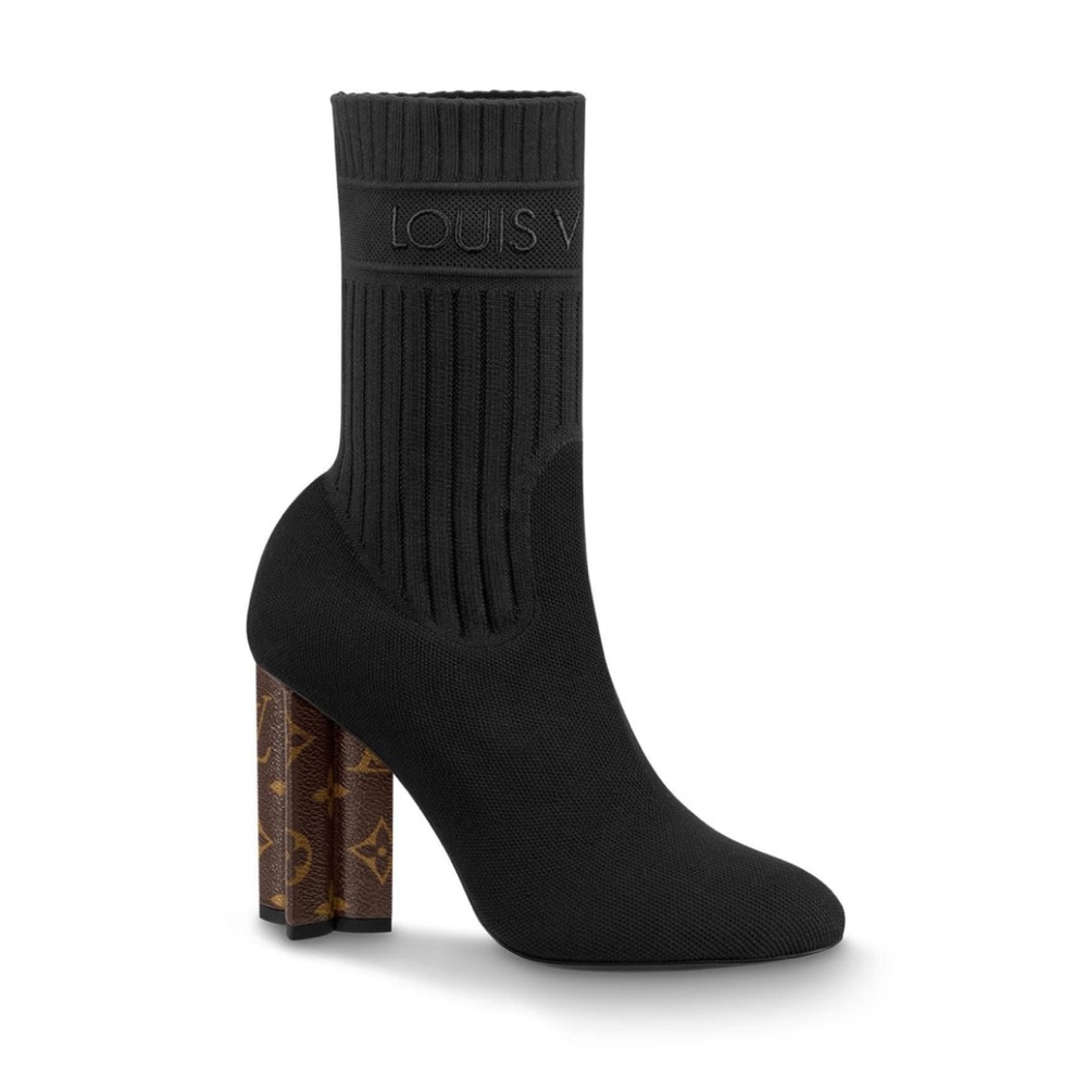 Louis Vuitton silhouette ankle boots